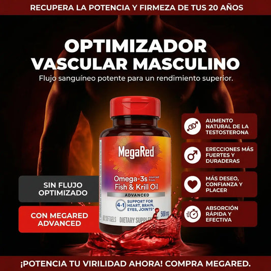 Mega Red Advance 4 en 1: Vitalidad Masculina